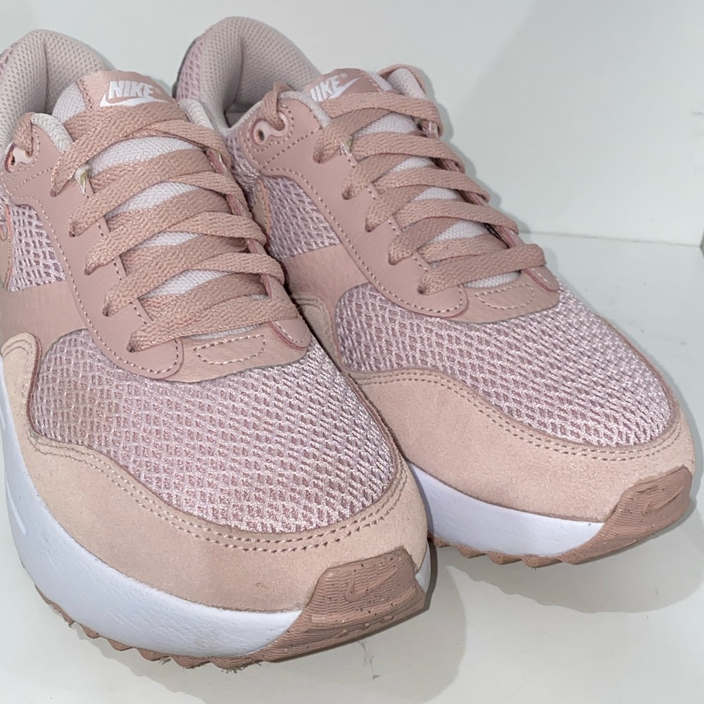 Nike Air Max System Women's Sneakers Size 9.5 Barely Rose / Pink Oxford - Picture 5 of 16